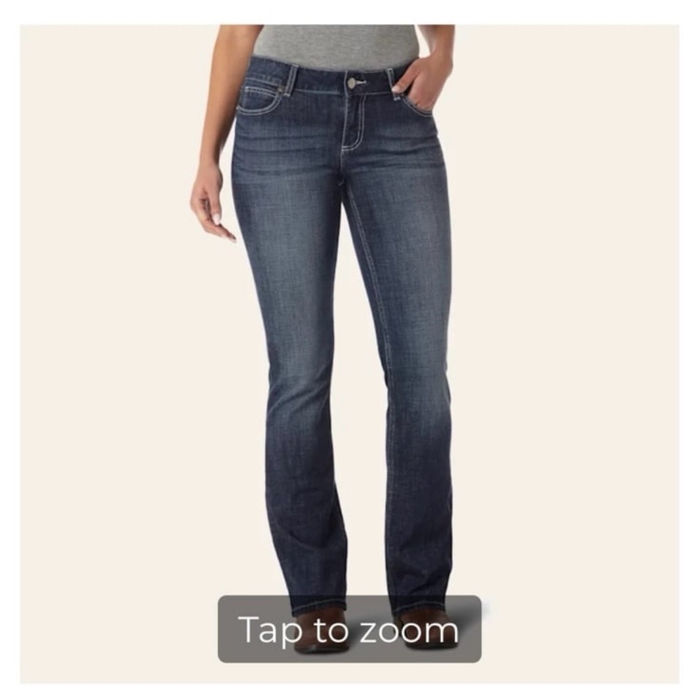 Wrangler Women's Indigo Boot Cut Jeans